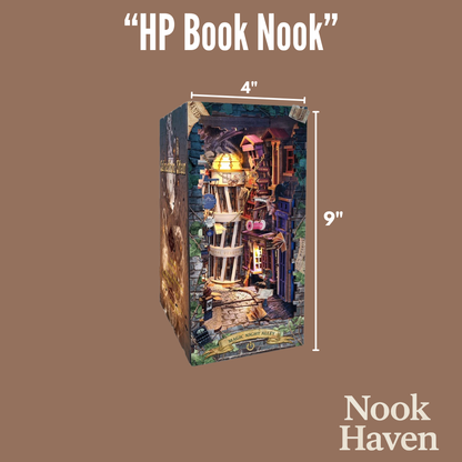 Handcrafted Wooden Book Nooks