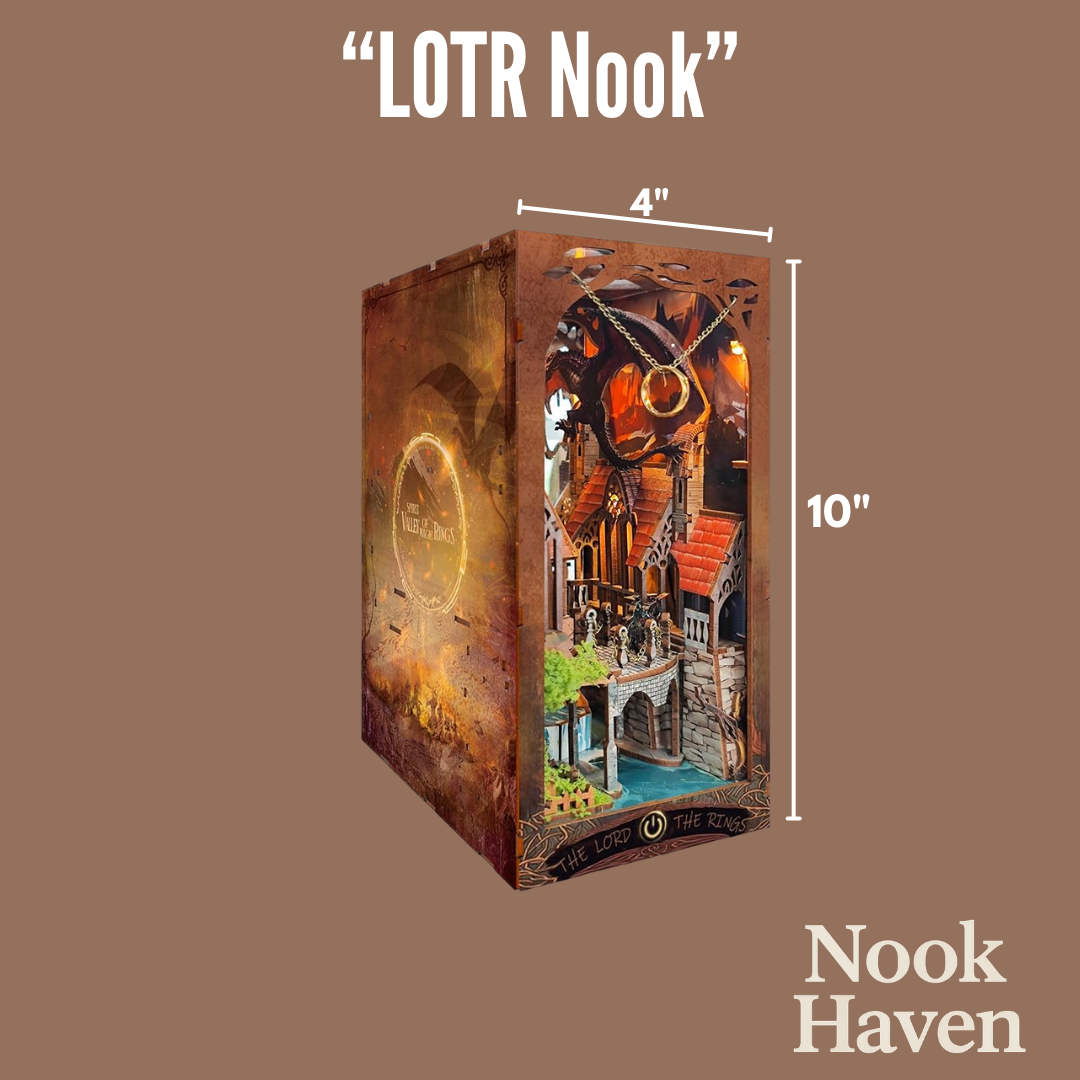 Handcrafted Wooden Book Nooks