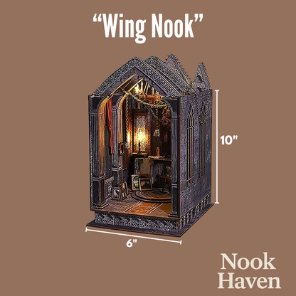 Handcrafted Wooden Book Nooks